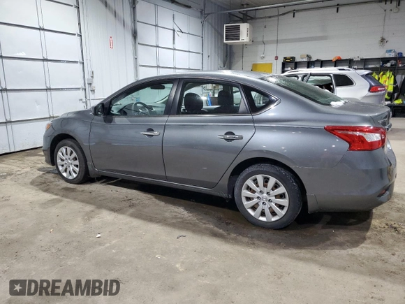 2017 Nissan Sentra S with VIN 3N1AB7AP8HY335353, listed as a Copart auction lot 57016845 with 45,485 mi miles and Non repairable. Bid and sale history available at DreamBid. Image 2.
