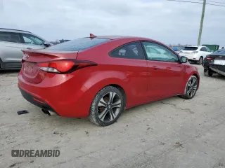 2014 Hyundai Elantra Coupe with VIN KMHDH6AH9EU029459, listed as a Copart auction lot 85429784 with 158,294 mi miles and Clean Title. Bid and sale history available at carsss.com. Image 3.