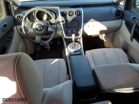 2009 Mazda CX-7 Sport with VIN JM3ER293490228432, listed as a Copart auction lot 88091635 with 104,022 mi miles and Salvage Title. Bid and sale history available at carsss.com. Image 8.
