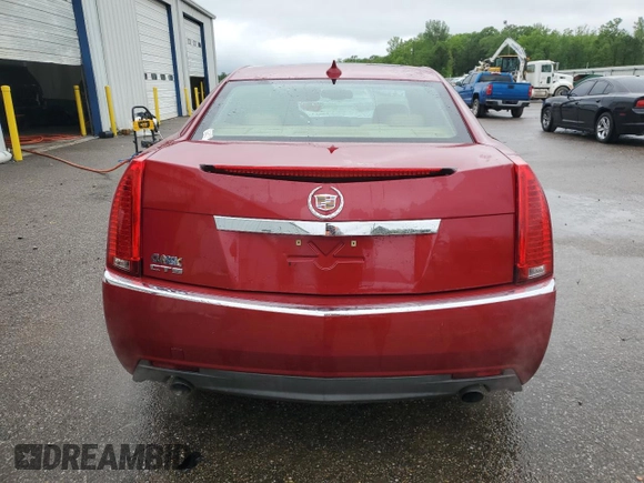 2010 Cadillac CTS Luxury with VIN 1G6DF5EG2A0139215, listed as a Copart auction lot 51952265 with 132,961 mi miles and Salvage Title. Bid and sale history available at carsss.com. Image 6.
