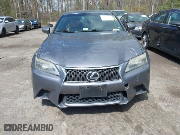 2014 Lexus GS 350 with VIN JTHCE1BL2E5022327, listed as a IAAI auction lot 42036788 with 179,088 mi miles. Bid and sale history available at carsss.com. Image 12.