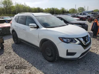 2017 Nissan Rogue S with VIN KNMAT2MT1HP501378, listed as a Copart auction lot 52595215 with 118,894 mi miles and Salvage Title. Bid and sale history available at DreamBid. Image 4.