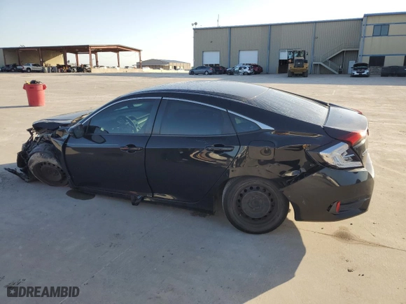 2018 Honda Civic Sedan LX with VIN 2HGFC2F57JH561472, listed as a Copart auction lot 52611235 with 126,350 mi miles and Clean Title. Bid and sale history available at carsss.com. Image 2.
