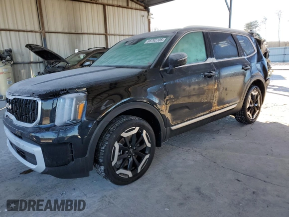 2024 Kia Telluride EX with VIN 5XYP34GC4RG567204, listed as a Copart auction lot 88792705 with 5,164 mi miles and Salvage title. Bid and sale history available at DreamBid. Image 1.