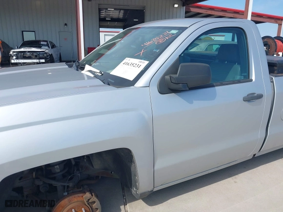 2015 Chevrolet Silverado 1500 Work Truck with VIN 1GCNCPEHXFZ259586, listed as a IAAI auction lot 41635231 with 199,645 mi miles. Bid and sale history available at carsss.com. Image 6.