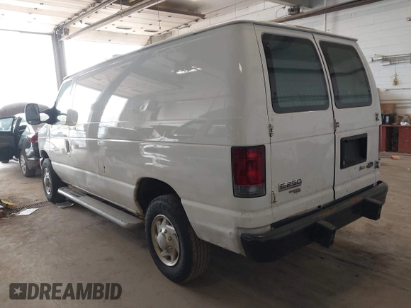 2013 Ford Econoline Cargo Commercial with VIN 1FTNE2EW0DDA16097, listed as a IAAI auction lot 42172617 with 369,619 mi miles and . Bid and sale history available at DreamBid. Image 3.