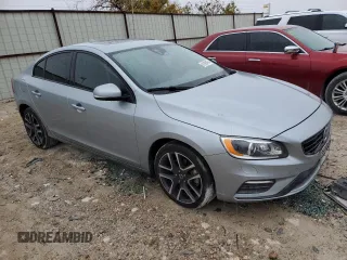 2018 Volvo S60 Dynamic with VIN YV126MFL7J2459560, listed as a Copart auction lot 82999494 with 47,513 mi miles and Salvage Title. Bid and sale history available at carsss.com. Image 4.
