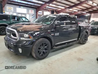 2018 Ram 1500 Longhorn with VIN 1C6RR7PT7JS207651, listed as a Copart auction lot 42284535 with 135,496 mi miles and Salvage title. Bid and sale history available at DreamBid. Image 1.