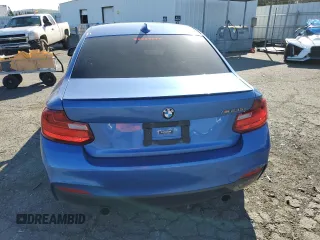 2016 BMW 2 Series M235i with VIN WBA1J7C57GV360264, listed as a Copart auction lot 47411134 with 58,176 mi miles. Bid and sale history available at carsss.com. Image 6.