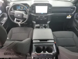 2024 Ford F-150 XLT with VIN 1FTFW3LD4RFA64867, listed as a Copart auction lot 45149695 with 3,869 mi miles and Clean Title. Bid and sale history available at carsss.com. Image 8.
