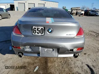 2006 BMW 6 Series 650Ci with VIN WBAEH13476CR49326, listed as a Copart auction lot 86166654 with 120,872 mi miles and Clean Title. Bid and sale history available at carsss.com. Image 6.