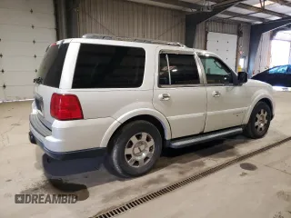 2005 Lincoln Navigator Luxury with VIN 5LMFU28505LJ00446, listed as a Copart auction lot 76027694 with 128,345 mi miles and Salvage Title. Bid and sale history available at carsss.com. Image 3.