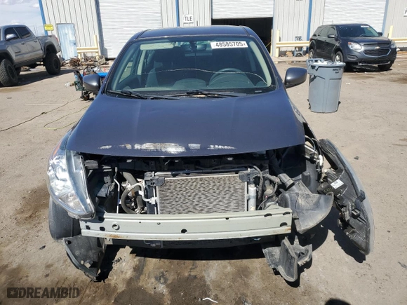 2019 Nissan Versa Sedan SV with VIN 3N1CN7AP2KL812041, listed as a Copart auction lot 48585705 with 65,542 mi miles and Salvage Title. Bid and sale history available at carsss.com. Image 5.