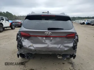 2022 Hyundai Santa Fe Hybrid SEL Premium with VIN KM8S3DA14NU053424, listed as a Copart auction lot 71066904 with 50,458 mi miles and Salvage Title. Bid and sale history available at carsss.com. Image 6.