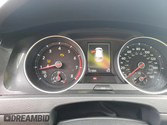 2017 Volkswagen Golf GTI Autobahn with VIN 3VW547AU5HM021131, listed as a Copart auction lot 71445474 with 121,060 mi miles and Salvage Title. Bid and sale history available at carsss.com. Image 9.