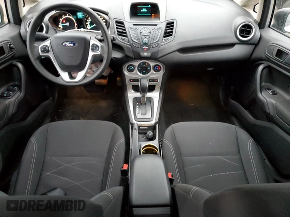 2017 Ford Fiesta SE with VIN 3FADP4BJ0HM158928, listed as a Copart auction lot 83893384 with 15,653 mi miles and Salvage Title. Bid and sale history available at DreamBid. Image 8.