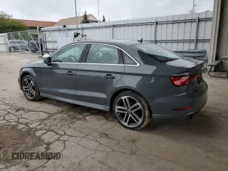 2018 Audi A3 Sedan Premium Plus with VIN WAUJ8GFF9J1025876, listed as a Copart auction lot 54674044 with 97,547 mi miles and Salvage Title. Bid and sale history available at carsss.com. Image 2.