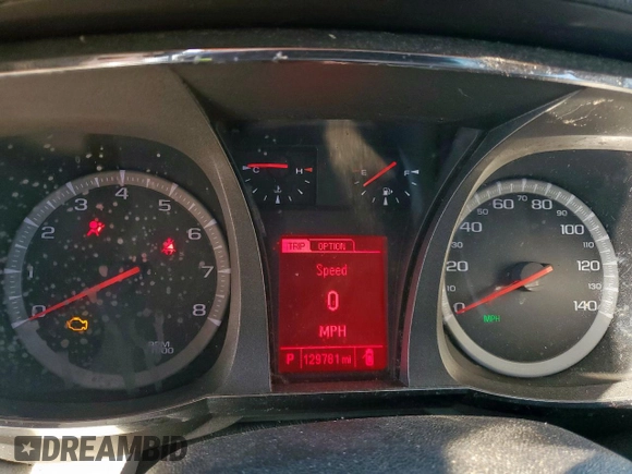 2014 GMC Terrain SLE with VIN 2GKFLRE37E6251657, listed as a Copart auction lot 45331555 with 129,781 mi miles and Salvage title. Bid and sale history available at DreamBid. Image 9.