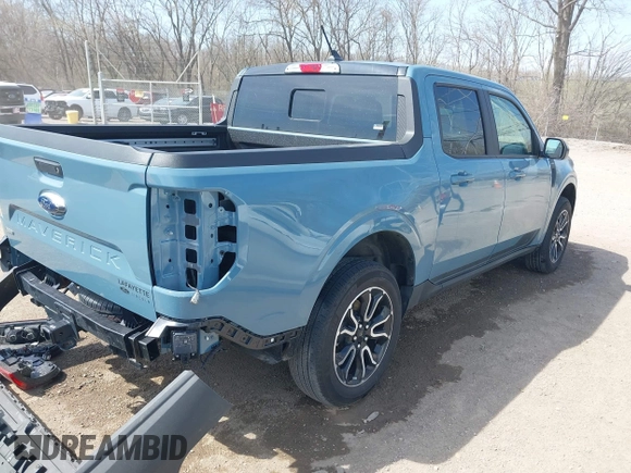 2022 Ford Maverick XL with VIN 3FTTW8E31NRA69557, listed as a IAAI auction lot 41894876 with 23,157 mi miles and . Bid and sale history available at DreamBid. Image 4.