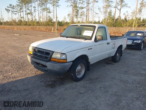 2000 Ford Ranger XL with VIN 1FTYR10VXYTA44706, listed as a IAAI auction lot 41783769 with 176,375 mi miles. Bid and sale history available at carsss.com. Image 2.