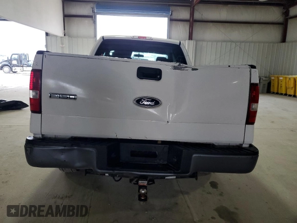 2005 Ford F-150 STX with VIN 1FTRX12W85FB60206, listed as a Copart auction lot 44355625 with 102,737 mi miles and Salvage Title. Bid and sale history available at carsss.com. Image 6.