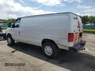 2014 Ford Econoline Cargo Commercial with VIN 1FTNE2EW3EDA33705, listed as a Copart auction lot 60919935 with 174,371 mi miles and Salvage title. Bid and sale history available at DreamBid. Image 2.