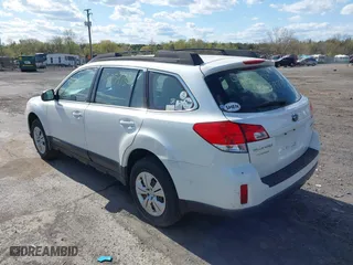 2011 Subaru Outback 2.5i with VIN 4S4BRBAC7B3377635, listed as a IAAI auction lot 42059730 with 166,627 mi miles. Bid and sale history available at carsss.com. Image 3.