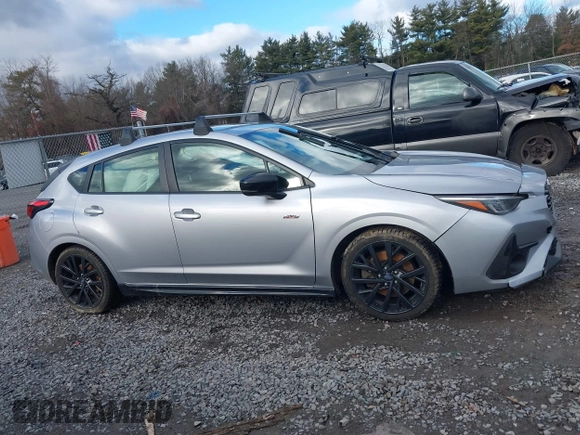 2024 Subaru Impreza RS with VIN JF1GUHHC3R8221130, listed as a IAAI auction lot 41144219 with 51,503 mi miles and . Bid and sale history available at carsss.com. Image 13.