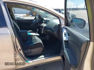 2009 Nissan Murano S with VIN JN8AZ18W29W126819, listed as a IAAI auction lot 42162045 with 123,548 mi miles and . Bid and sale history available at carsss.com. Image 5.