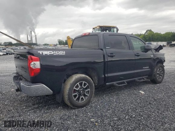 2017 Toyota Tundra Limited with VIN 5TFHW5F10HX675896, listed as a Copart auction lot 58703375 with 106,971 mi miles and Salvage title. Bid and sale history available at DreamBid. Image 3.