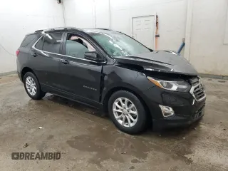 2021 Chevrolet Equinox LT with VIN 3GNAXKEV1ML341066, listed as a Copart auction lot 50607895 with 51,897 mi miles and Salvage Title. Bid and sale history available at DreamBid. Image 4.