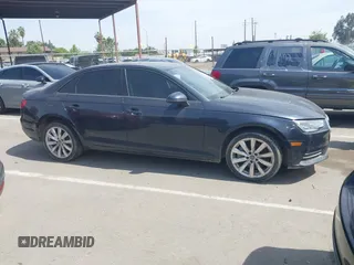 2017 Audi A4 Premium with VIN WAUGNAF47HN001156, listed as a IAAI auction lot 42163537 with 72,771 mi miles. Bid and sale history available at carsss.com. Image 13.