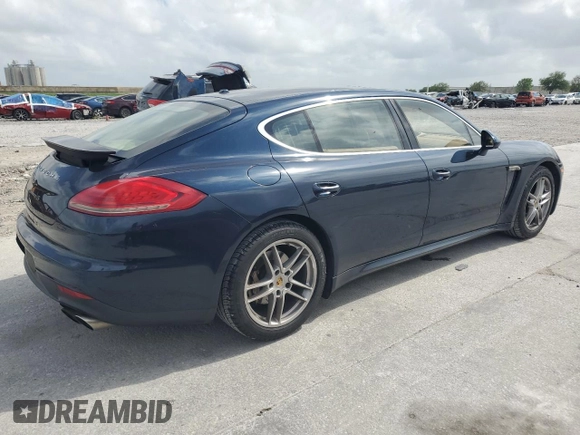 2014 Porsche Panamera 4S Executive with VIN WP0BB2A78EL063881, listed as a Copart auction lot 51695035 with 156,565 mi miles and Clean Title. Bid and sale history available at DreamBid. Image 3.