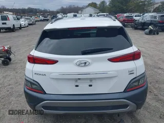 2022 Hyundai Kona Limited with VIN KM8K5CA39NU791533, listed as a IAAI auction lot 41738274 with 50,379 mi miles. Bid and sale history available at carsss.com. Image 16.