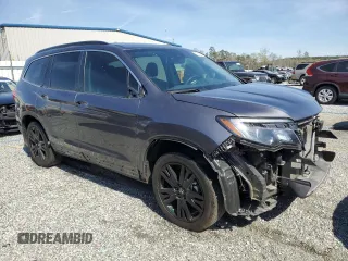 2022 Honda Pilot Special Edition with VIN 5FNYF5H23NB023656, listed as a Copart auction lot 50919005 with 55,388 mi miles and Salvage Title. Bid and sale history available at DreamBid. Image 4.