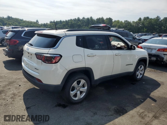 2018 Jeep Compass Altitude z VIN 3C4NJDBB0JT291161, wystawiony jako Copart lot #61835695 z przebiegiem Nie podano mil oraz Szkoda całkowita • Salvage title. Historia ofert i sprzedaży dostępna na DreamBid. Obrazek 3.