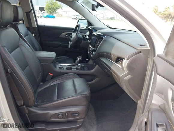 2021 Chevrolet Traverse RS with VIN 1GNEVJKW1MJ183186, listed as a IAAI auction lot 41690421 with 39,424 mi miles. Bid and sale history available at carsss.com. Image 5.