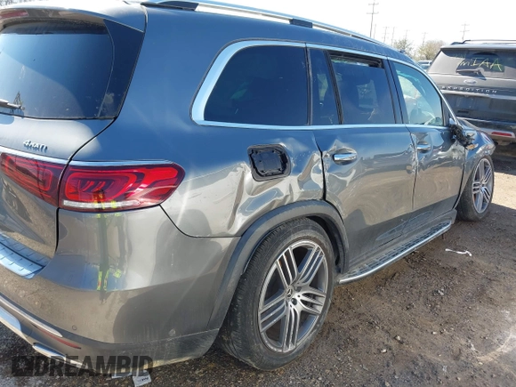 2020 Mercedes-Benz GLS 450 with VIN 4JGFF5KE7LA192588, listed as a IAAI auction lot 41617997 with 75,359 mi miles and . Bid and sale history available at DreamBid. Image 20.