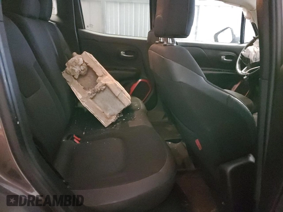 2017 Jeep Renegade Trailhawk with VIN ZACCJBCB4HPF09713, listed as a Copart auction lot 44865445 with 166,617 mi miles and Salvage title. Bid and sale history available at DreamBid. Image 11.