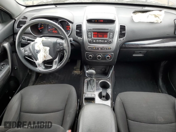 2014 Kia Sorento LX with VIN 5XYKT4A75EG458041, listed as a Copart auction lot 50915535 with 163,789 mi miles and Salvage Title. Bid and sale history available at carsss.com. Image 8.