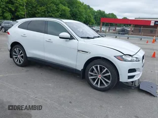 2019 Jaguar F-Pace 25t Prestige with VIN SADCK2GX3KA602396, listed as a IAAI auction lot 42377936 with 58,274 mi miles and . Bid and sale history available at DreamBid. Image 1.