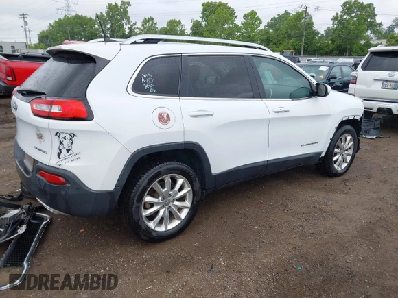 2017 Jeep Cherokee High Altitude z VIN 1C4PJMDSXHW567338, wystawiony jako IAAI lot #42330760 z przebiegiem 52 590 mil mil oraz . Historia ofert i sprzedaży dostępna na DreamBid. Obrazek 4.