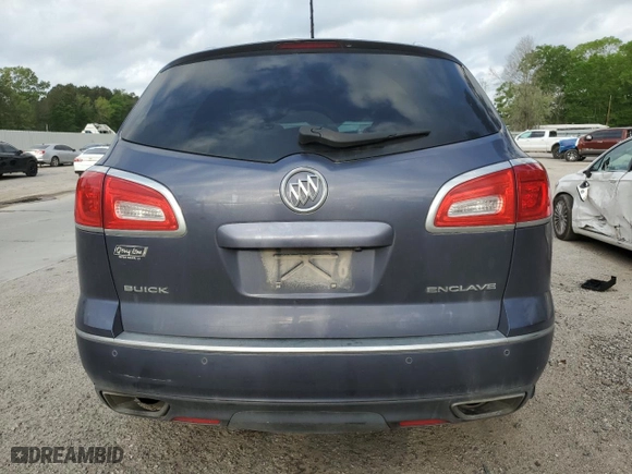 2014 Buick Enclave Leather with VIN 5GAKRBKD1EJ290858, listed as a Copart auction lot 51603965 with 137,086 mi miles and Salvage Title. Bid and sale history available at carsss.com. Image 6.