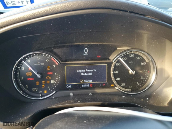 2019 Cadillac XT4 FWD Sport with VIN 1GYFZER43KF171712, listed as a Copart auction lot 85752454 with 81,158 mi miles and Salvage Title. Bid and sale history available at carsss.com. Image 9.