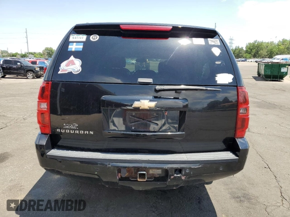 2007 Chevrolet Suburban LTZ with VIN 1GNFK16347J179019, listed as a Copart auction lot 60963795 with 243,300 mi miles and Salvage title. Bid and sale history available at DreamBid. Image 6.