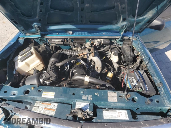 1996 Ford Ranger XL with VIN 1FTCR10AXTUA71169, listed as a Copart auction lot 48247805 with 115,336 mi miles and Clean title. Bid and sale history available at DreamBid. Image 12.