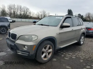 2007 BMW X5 3.0si with VIN 5UXFE43547L039949, listed as a Copart auction lot 48615485 with 120,748 mi miles and Clean Title. Bid and sale history available at carsss.com. Image 1.