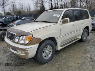 2002 Lexus LX 470 with VIN JTJHT00W023513875, listed as a Copart auction lot 85345784 with 233,513 mi miles and Clean Title. Bid and sale history available at carsss.com. Image 1.