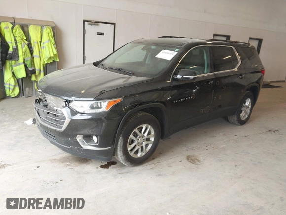2019 Chevrolet Traverse LT Cloth z VIN 1GNEVGKW6KJ313527, wystawiony jako IAAI lot #42428710 z przebiegiem 117 306 mil mil oraz . Historia ofert i sprzedaży dostępna na DreamBid. Obrazek 17.
