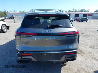 2023 Infiniti QX60 Luxe with VIN 5N1DL1FR1PC364789, listed as a IAAI auction lot 41833310 with 18,655 mi miles and . Bid and sale history available at DreamBid. Image 16.